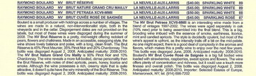 Wine Advocate - Robert Parker's - Champagne - 2008 New Releases